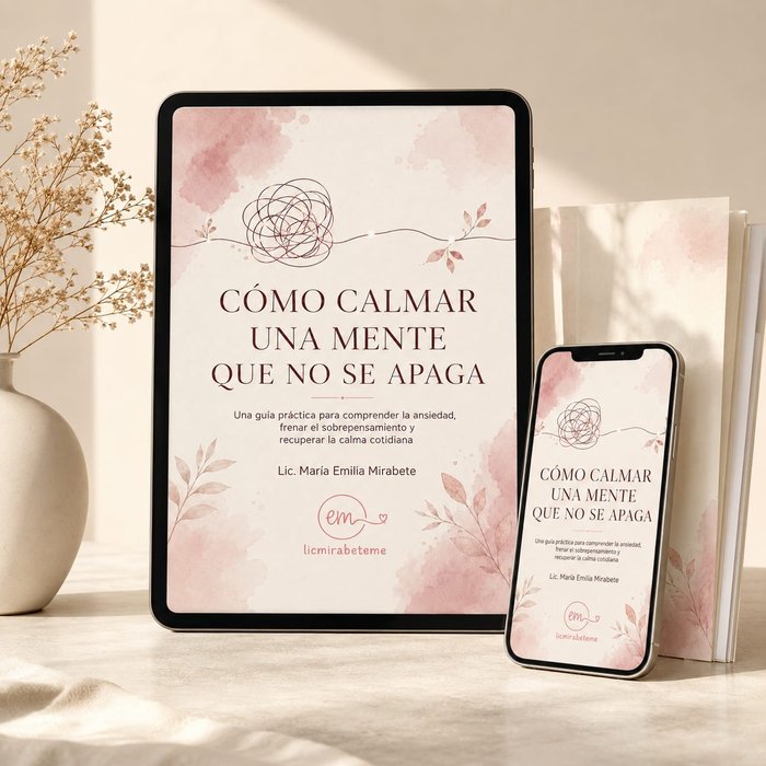 Ebook Cómo calmar una mente que no se apaga